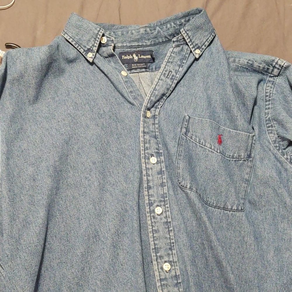 COPY - demin polo big shirt